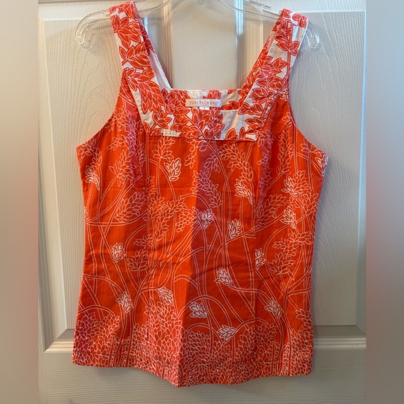 Tori Richard Tops - Tori Richard Women’s Floral Print Sleeveless Blouse Size 4